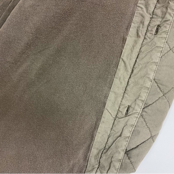 UGG Trent Quilted Shirt Jacket in Olive, Size XL - Picture 6 of 13